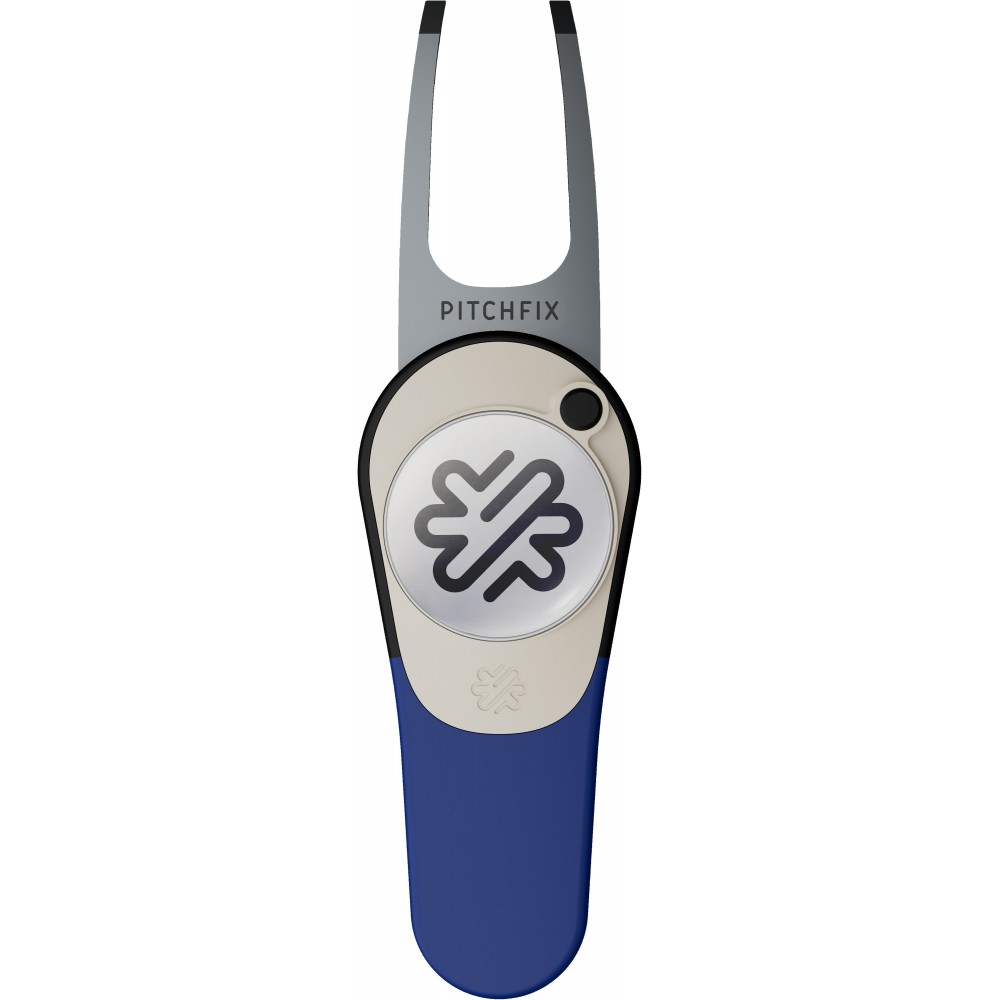 Logo Printed Pitchfix Icon Golf Divot Tool with Removeable Ball Marker Logo Printed Pitchfix Icon Golf Divot Tool with Removeable Ball Marker