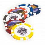 Logo Printed Decal Printed Poker Chip