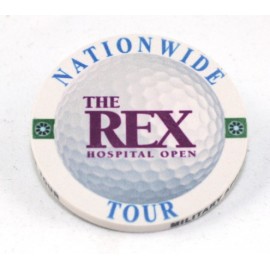 Logo Printed Ceramic Golf Ball Marker (39 Mm)  Logo Printed Ceramic Golf Ball Marker (39 Mm)