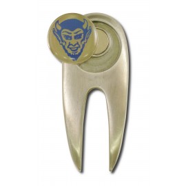 Cast Divot Tool w/Ballmarker and Full color imprint with Logo