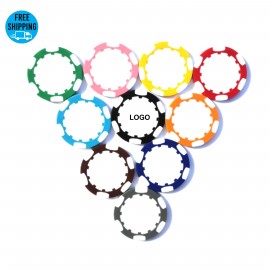 Poker Chip Golf Ball Marker with Logo  Poker Chip Golf Ball Marker with Logo