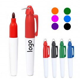 Logo Printed Golf Markers with Bullet Clips Tip