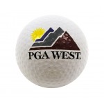 Rubber Dimpled Golf Ball Custom Imprinted