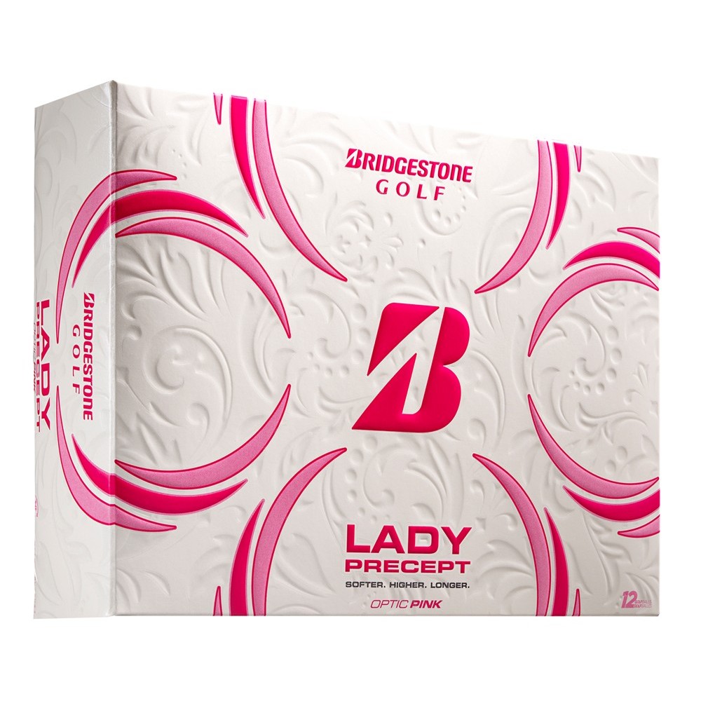 Promotional Bridgestone 2021 Lady Precept Golf Balls - Pink