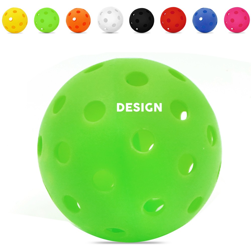 Promotional Custom High Elastic PE Pickleball Golf Hole Training Ball Promotional Custom High Elastic PE Pickleball Golf Hole Training Ball