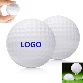Custom Durable Two Piece Surlyn Covered Golf Ball with Logo