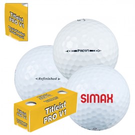Customized Titleist Pro V1 Refinished Golf Ball