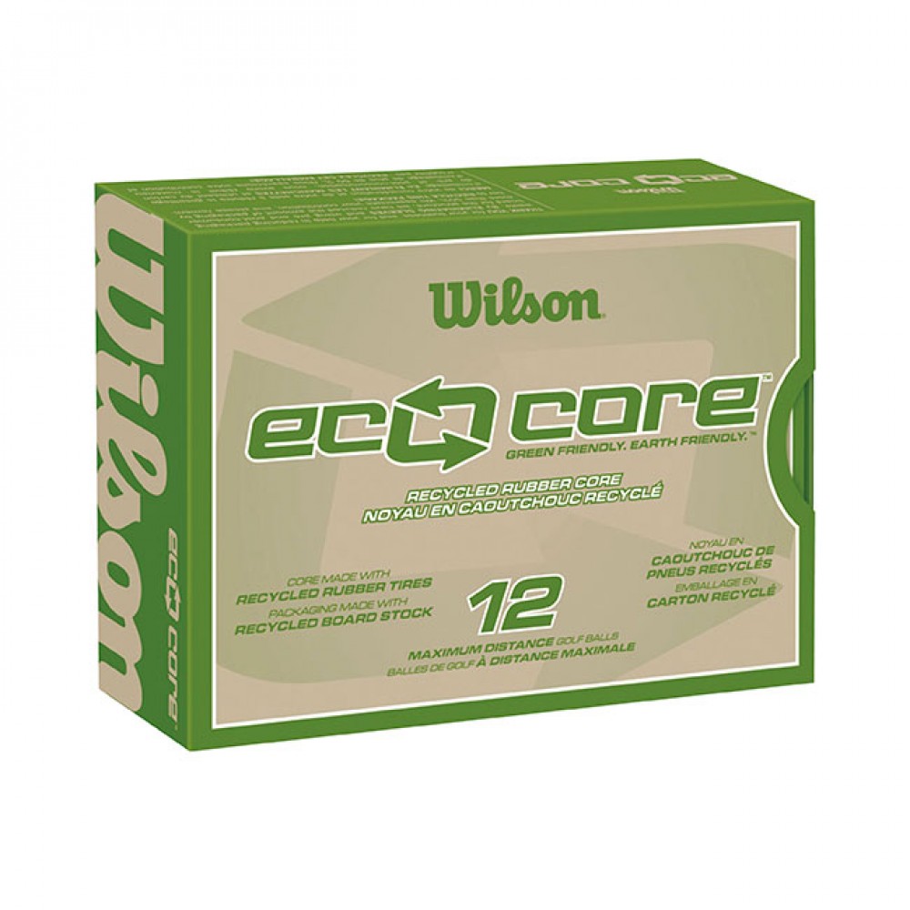 Wilson® Eco Core Golf Balls Logo Printed Wilson® Eco Core Golf Balls Logo Printed