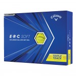Custom Callaway 2021 ERC Soft Triple Track Golf Balls - Yellow