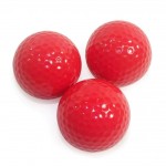 Custom Colored Golf Balls Red