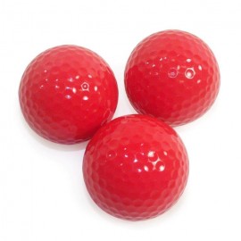 Custom Colored Golf Balls Red