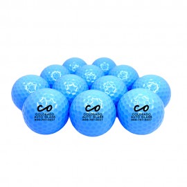 Custom Colored Golf Balls Sky Blue