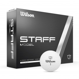Wilson Staff Model Logo Golf Balls - 1 Dozen/1Pole with Logo