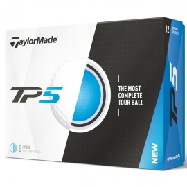 TaylorMade TP5 Golf Balls with Logo