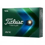 Titleist 2022 AVX Golf Balls - White with Logo