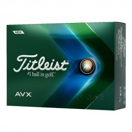 Titleist 2022 AVX Golf Balls - White with Logo  Titleist 2022 AVX Golf Balls - White with Logo