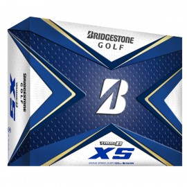 Customized Bridgestone Yellow Tour B XS Golf Balls (Dozen)