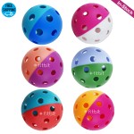 Logo Branded 40 Holes Two Tone Outdoor Pickleball