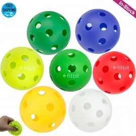 26 Hole EVA Indoor Pickleball with Logo  26 Hole EVA Indoor Pickleball with Logo