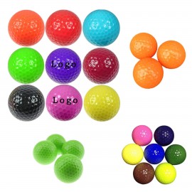 Limited Edition Personalized Colored Golf Balls with Logo