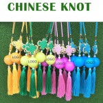 Custom Custom 2 Layer Colorful Chinese Knot Golf Gift