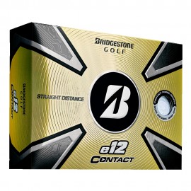 Custom Bridgestone 2023 e12 Contact Golf Balls - White  Custom Bridgestone 2023 e12 Contact Golf Balls - White