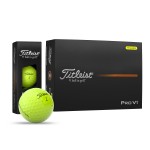 Titleist Pro V1 Yellow Golf Balls with Logo