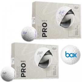 Logo Branded Vice Pro Golf Balls