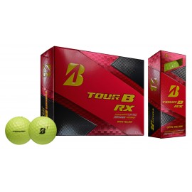 Bridgestone Tour B RX YELLOW - Dozen Box with Logo  Bridgestone Tour B RX YELLOW - Dozen Box with Logo