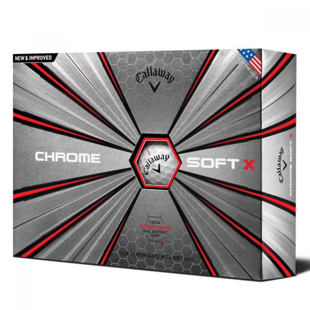 Callaway Chrome Soft X 18 Custom Branded Callaway Chrome Soft X 18 Custom Branded