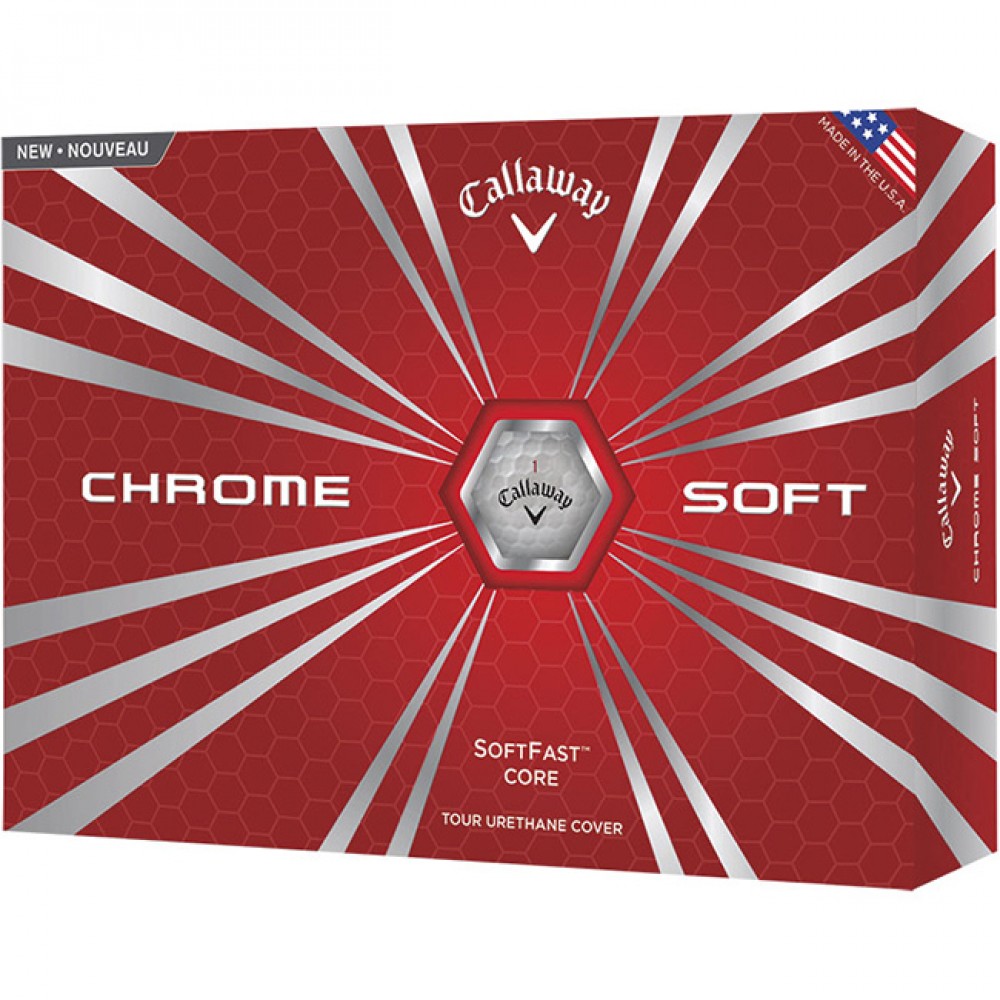 Logo Printed Callaway Chrome Soft Golf Balls (Standard Service) Logo Printed Callaway Chrome Soft Golf Balls (Standard Service)