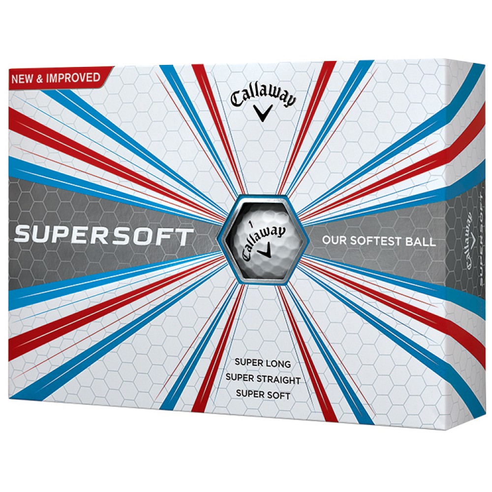 Callaway Super Soft Golf Balls with Logo
