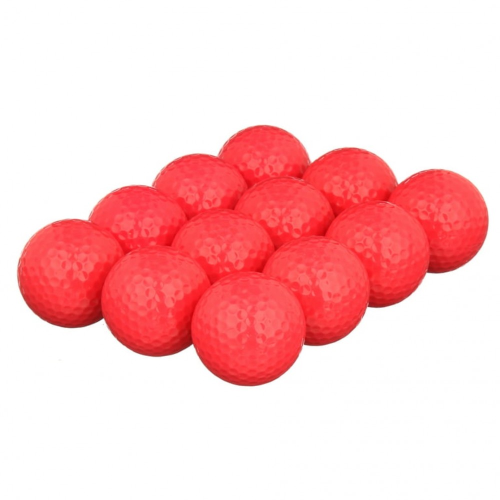12pcs Pink Golf Balls with Logo