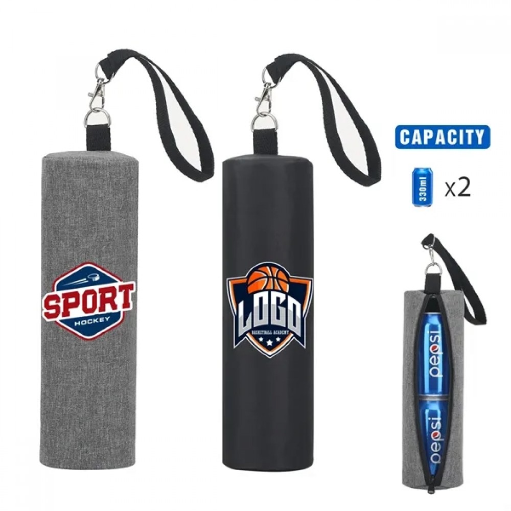 Portable 2 Can Golf Cooler Bag with Logo Portable 2 Can Golf Cooler Bag with Logo