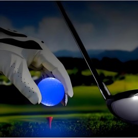 Colorful LED Illuminated Golf Ball with Logo