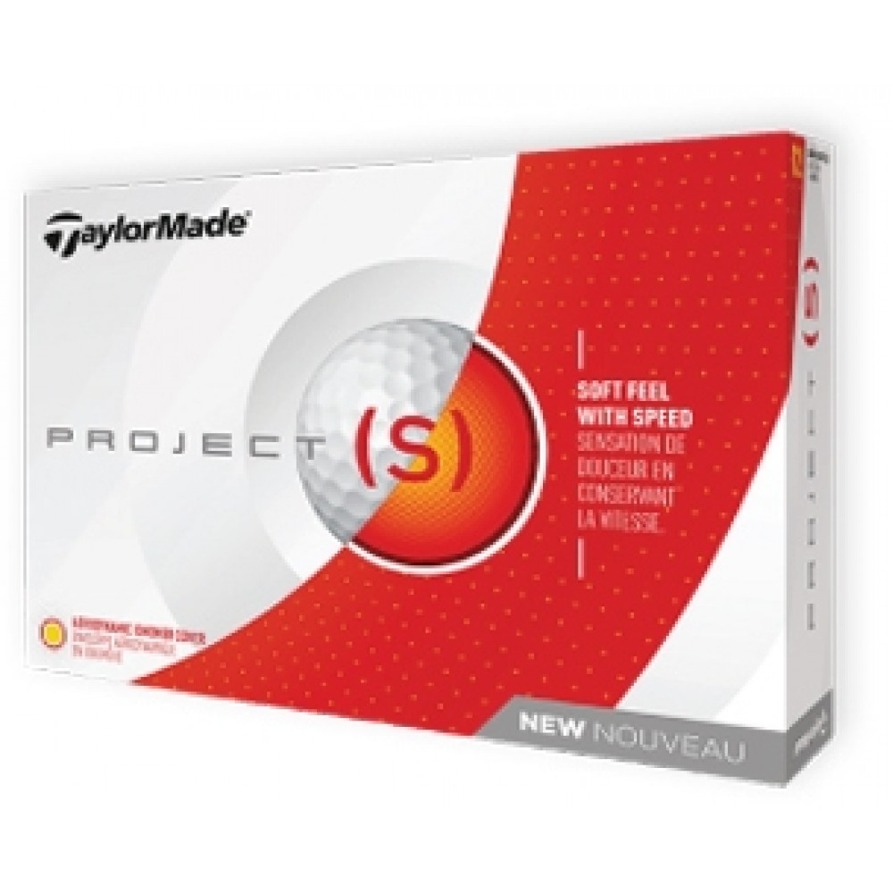 White TaylorMade® Project (S) Logo Printed White TaylorMade® Project (S) Logo Printed