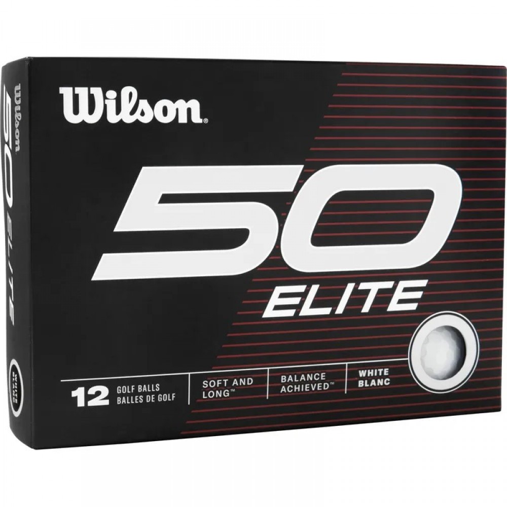 Personalized Wilson 50 Elite Golf Ball (Dozen) Personalized Wilson 50 Elite Golf Ball (Dozen)