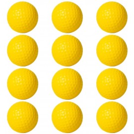 Personalized 12pcs Yellow Golf Balls