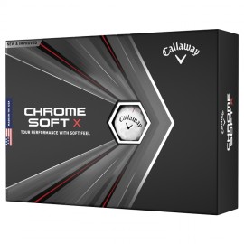 Callaway Chrome Tour X 24 Golf Ball with Logo