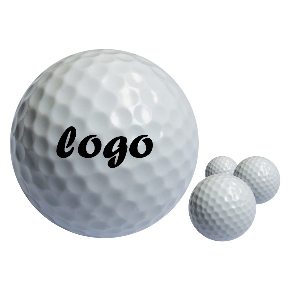 Golf Two-layer Practice Ball with Logo Golf Two-layer Practice Ball with Logo