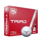 Wilson Staff Triad Golf Balls (Dozen) with Logo