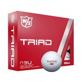 Wilson Staff Triad Golf Balls (Dozen) with Logo