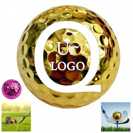 Promotional Double Layered Rose Red Golf Ball