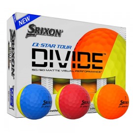 Srixon Q Star Tour Divide (Dozen) with Logo