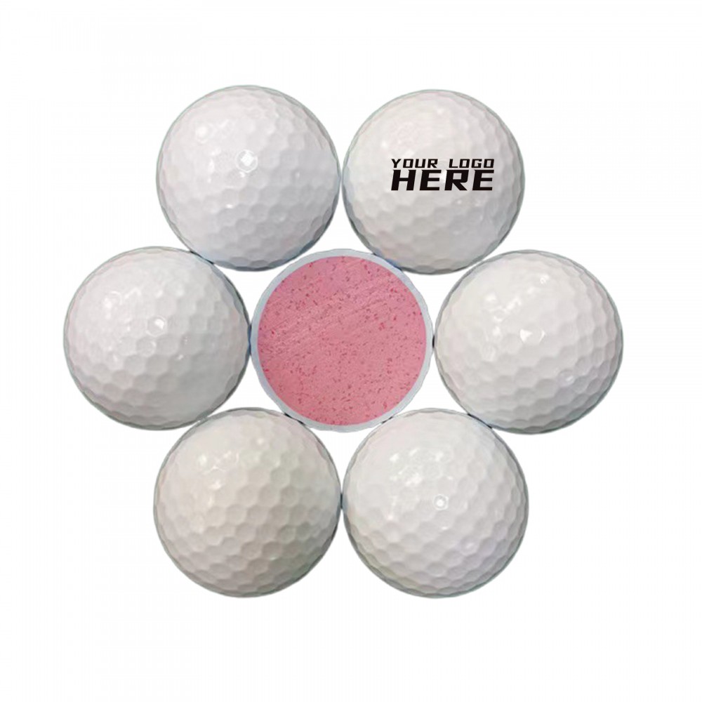 Two Layer Golf Ball with Logo Two Layer Golf Ball with Logo