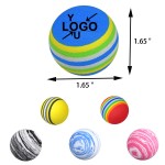 Logo Branded EVA Golf Putting Mat Practice Sponge Balls