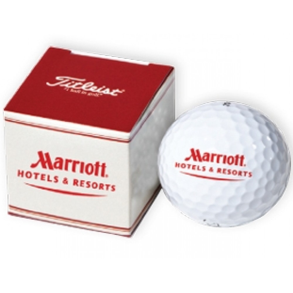Logo Printed PackEdge® 1-Ball Box w/Titleist® Pro V1x™ Golf Ball Logo Printed PackEdge® 1-Ball Box w/Titleist® Pro V1x™ Golf Ball