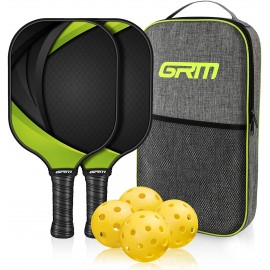 Graphite Pickleball Paddle Set with Logo  Graphite Pickleball Paddle Set with Logo