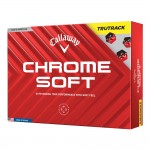 Callaway Chrome Soft TruTrack Golf Balls - Yellow with Logo