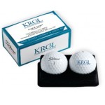 Custom Branded Titleist TruFeel PackEdge 2-Ball Business Card Box